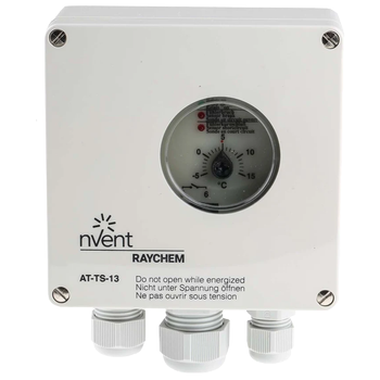 Thermostat with pipeline or ambient temperature measurement -5°C / +15°C - RAYCHEM AT-TS-13