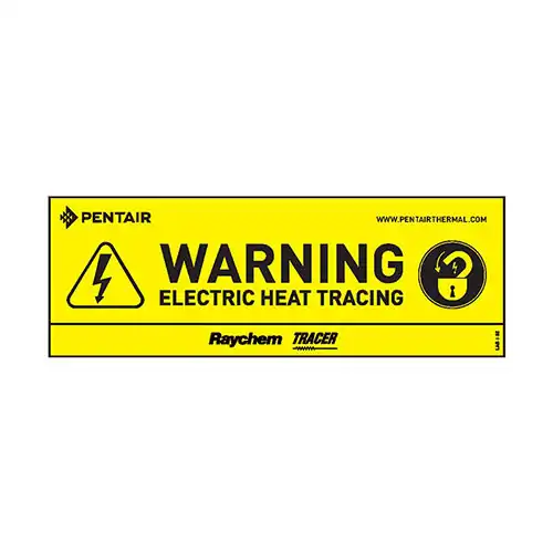 Warning stickers