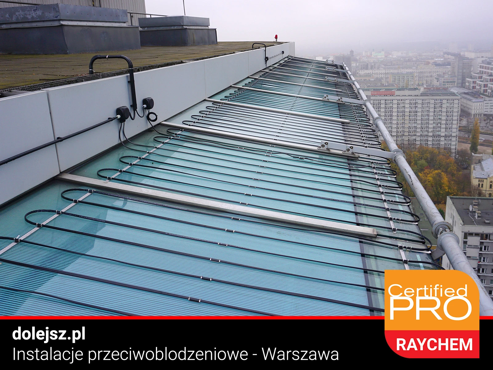 Instalacja przeciwoblodzeniowa Warszawa