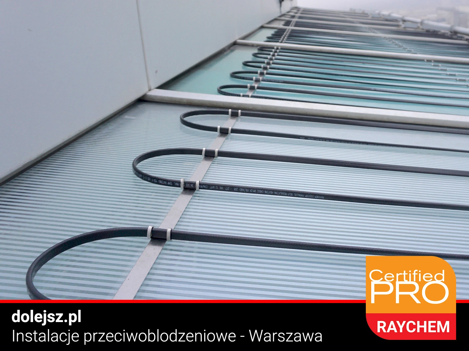 wykonawca instalacji przeciwoblodzeniowych Warszawa