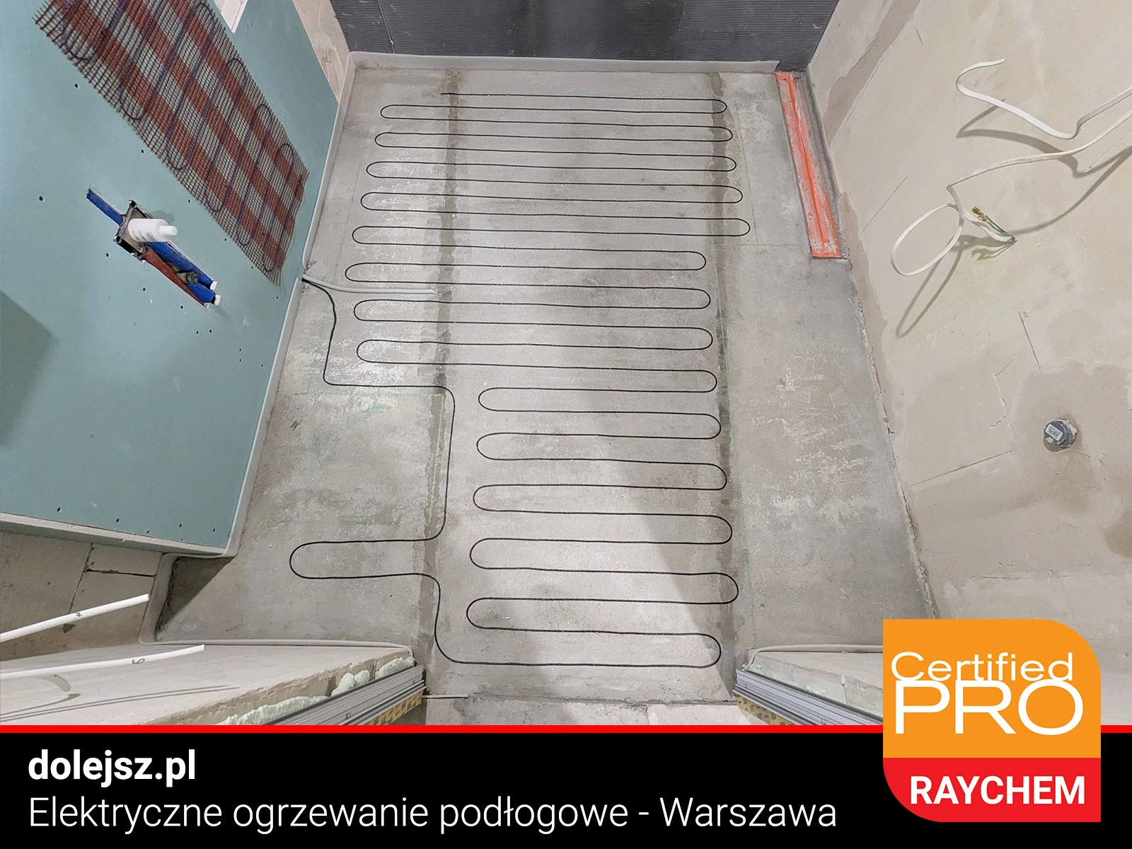 Elektryczne ogrzewanie podłogowe w łazience