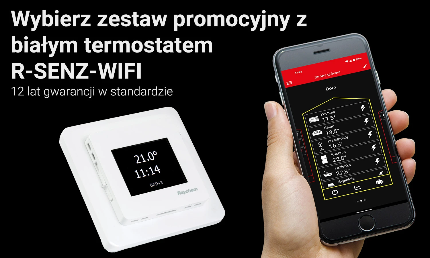 termostat podłogowy z wifi