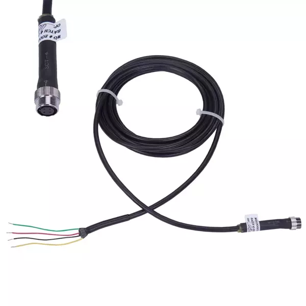 TraceTek TT-MLC-MC-BLK - Modular Leader Cable, 4 m length, MC metal connector, additional protective jacket (133332-000)