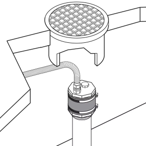 TraceTek TT-TK - Waterdichte behuizing met 2" leiding (694355-000)