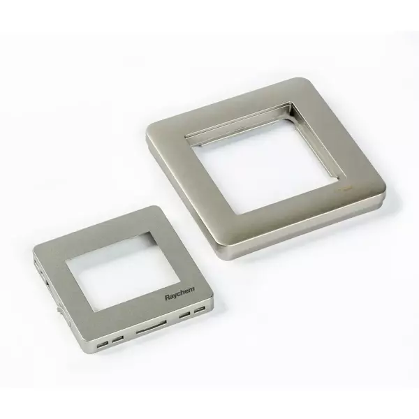 RAYCHEM R-SENZ-ACC-METALFRONT - Frontale e cornice per termostato SENZ WIFI, colore metallizzato (1244-017780)