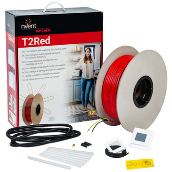 Samoregulačný kábel podlahového vykurovania 23 m + termostat SENZ WIFI - RAYCHEM T2Red