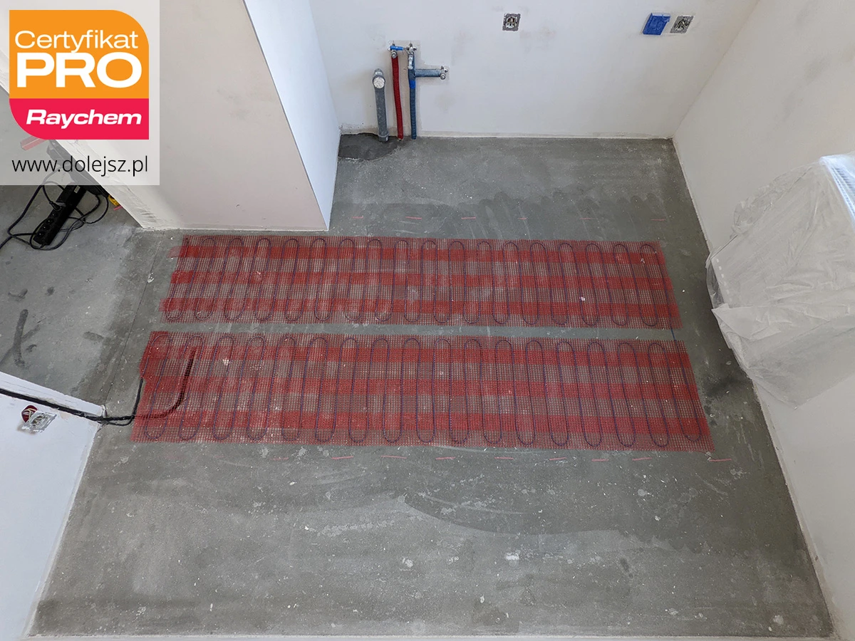 Mata grzewcza w kuchni montaż Warszawa