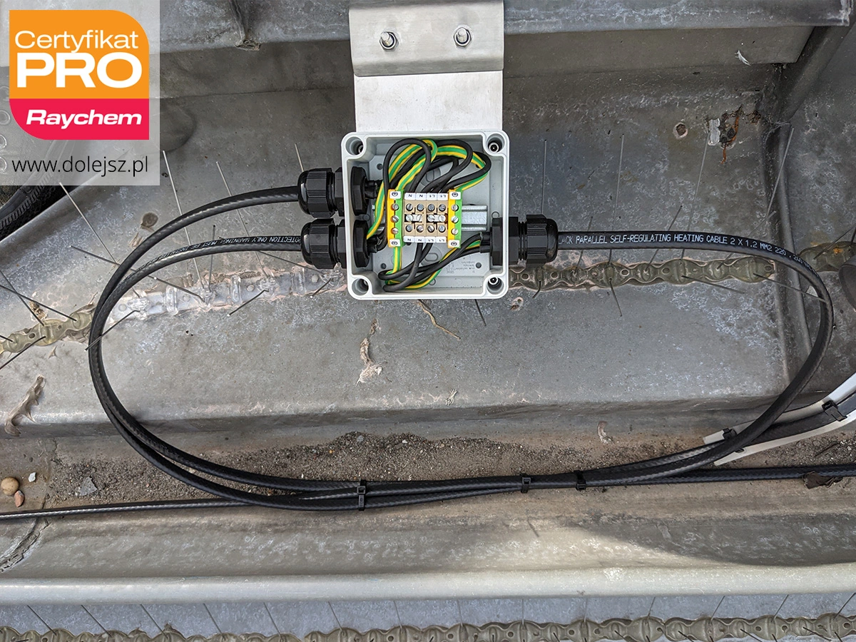 ogrzewania rynien i rur spustowych Warszawa