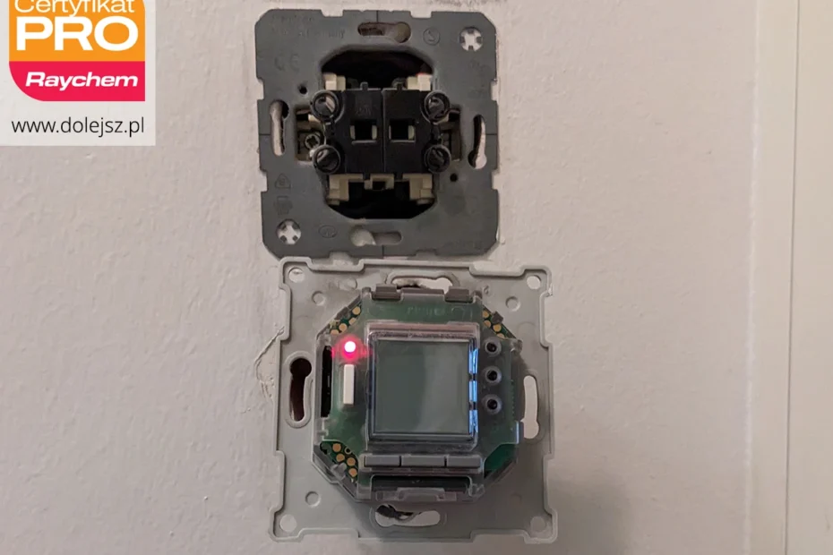 Termostat pokojowo–podłogowy, serwis Warszawa