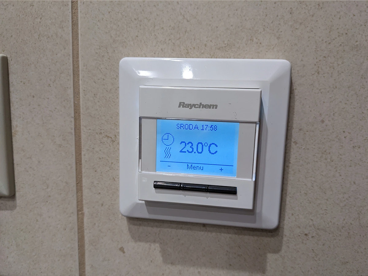 Termostat podłogowy do maty grzewczej Warszawa