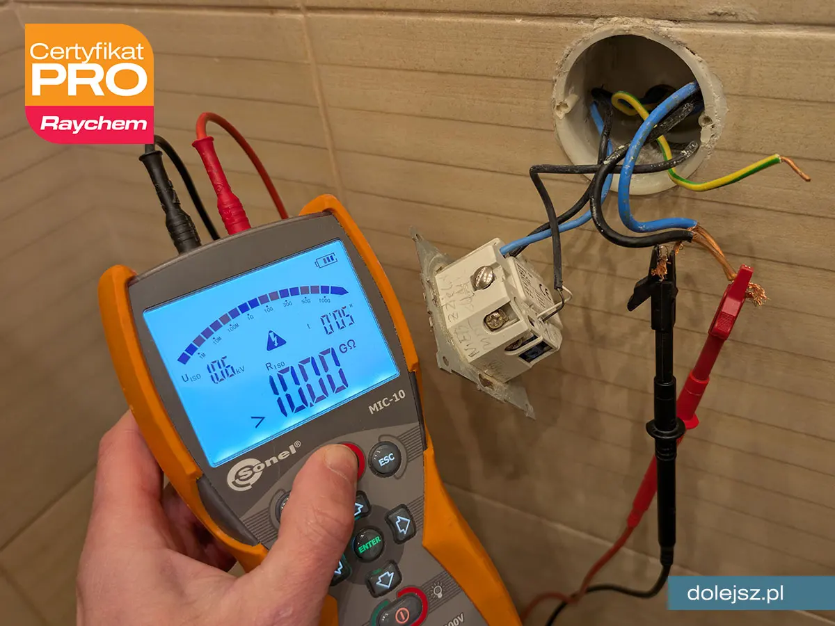 Elektryczne ogrzewanie podłogowe serwis naprawa Warszawa