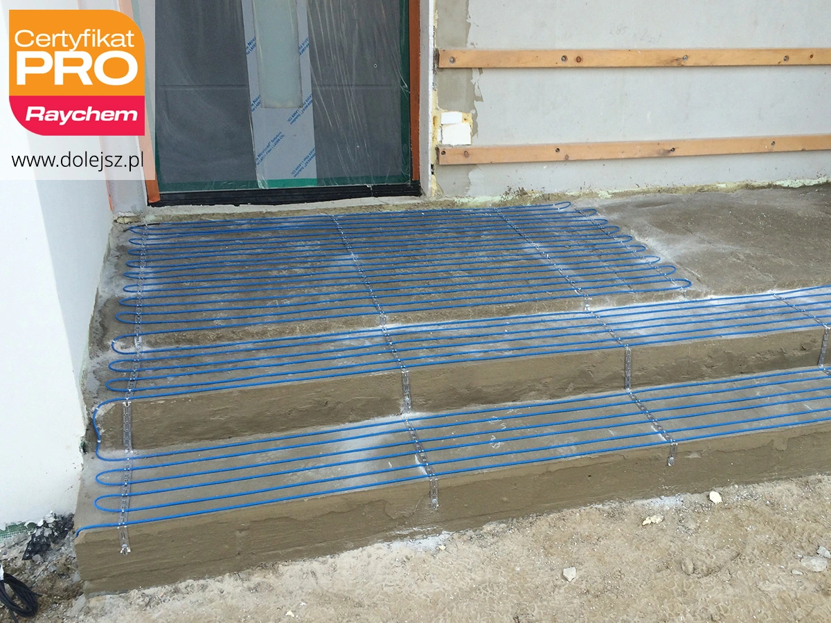 Elektryczne ogrzewanie schodów Warszawa