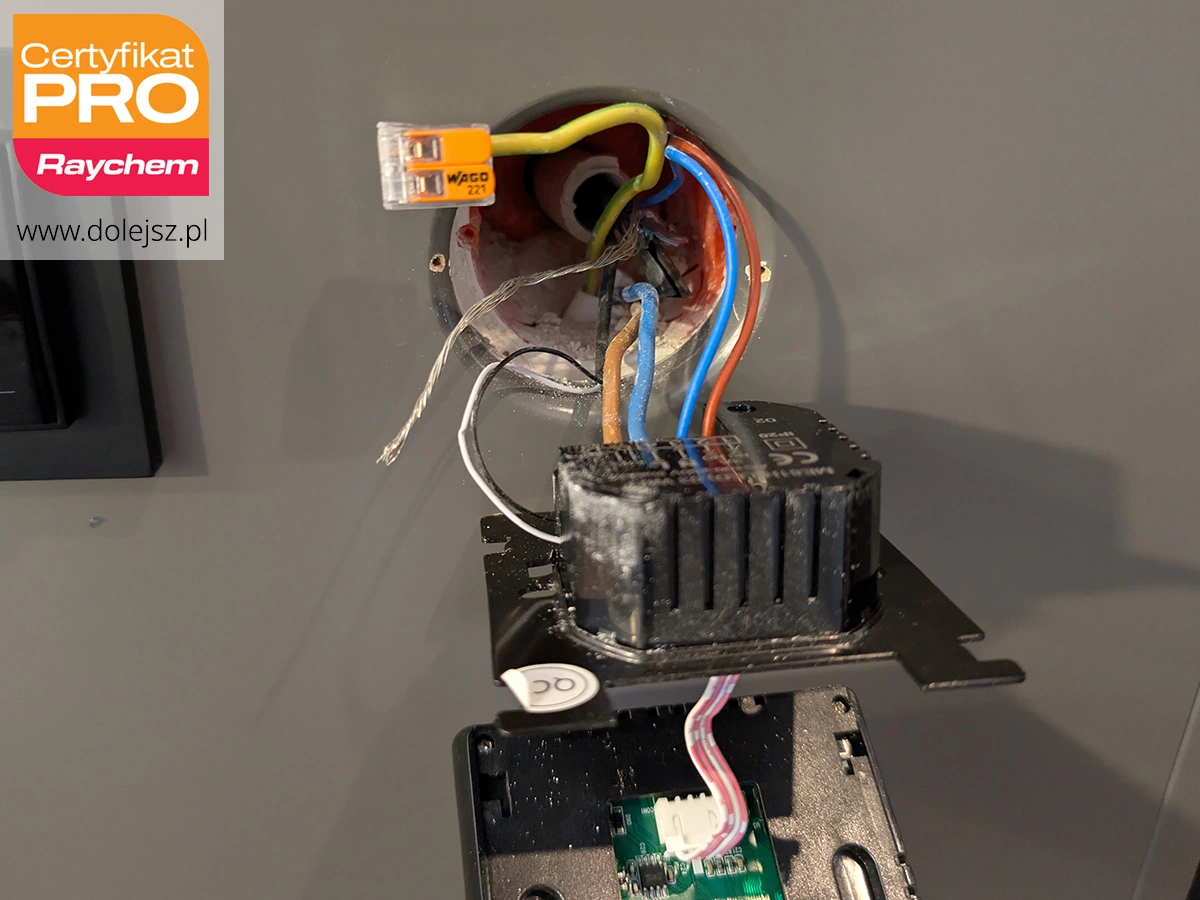 termostat działał poprawnie, ale mata grzejna nie nagrzewała się