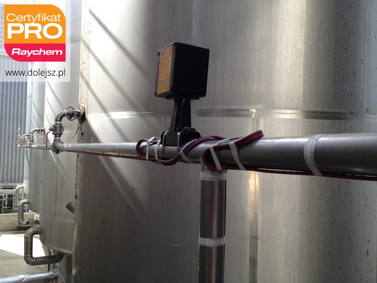 Utrzymanie temperatury procesu technologicznego medium w rurociągu - Warszawa