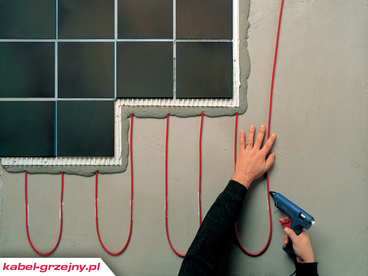 Samoregulujący kabel grzejny pod płytki