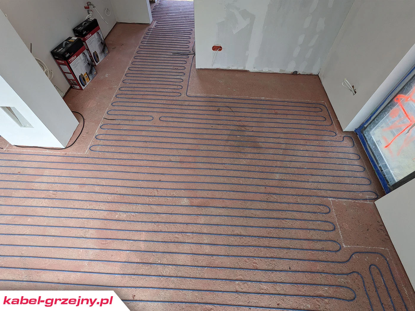 kabel grzejny pod płytki