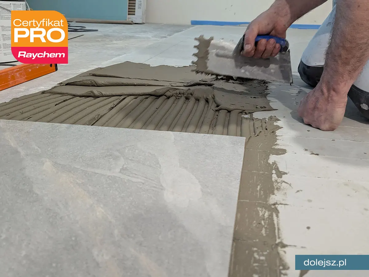 Elektryczne ogrzewanie podłogi pod kafelkami montaż Warszawa