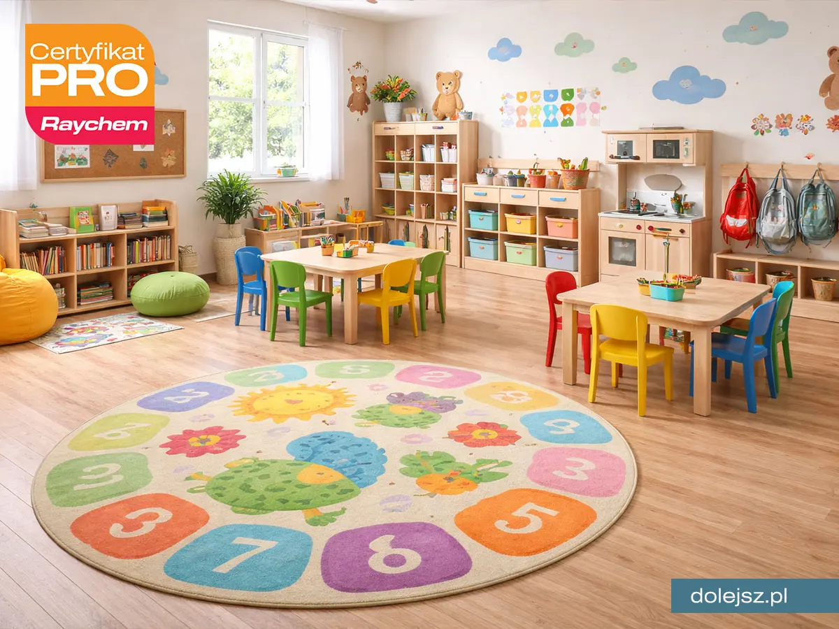 Elektryczne ogrzewanie podłogi w przedszkolu i żłobku w Warszawie