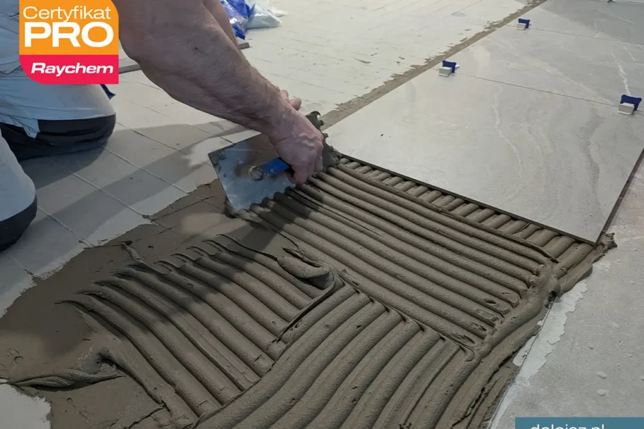 Elektryczne ogrzewanie podłogowe pod płytkami ceramicznymi - montaż Warszawa