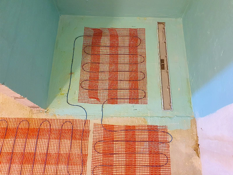 Mata grzejna pod płytki