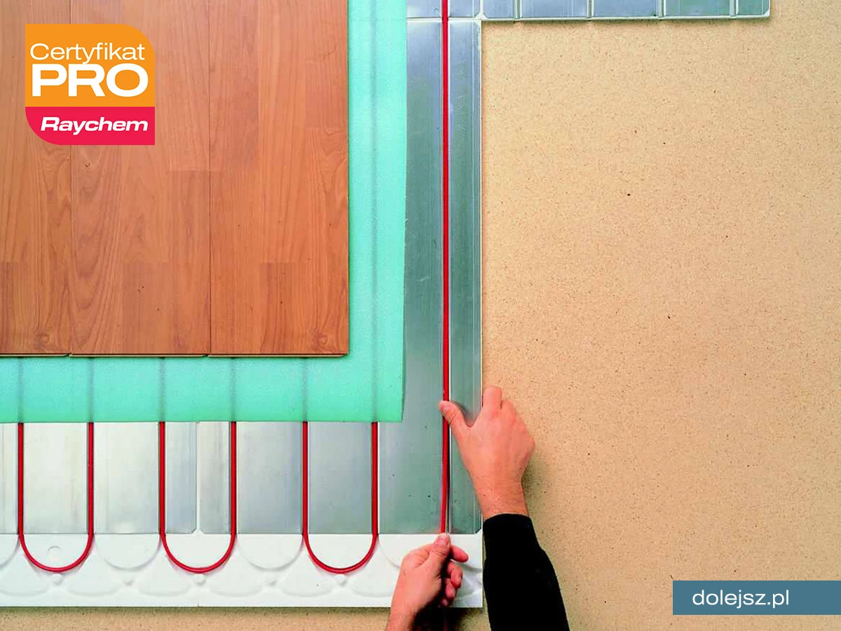 Elektryczne ogrzewanie podłogi w domku mobilnym i holenderskim